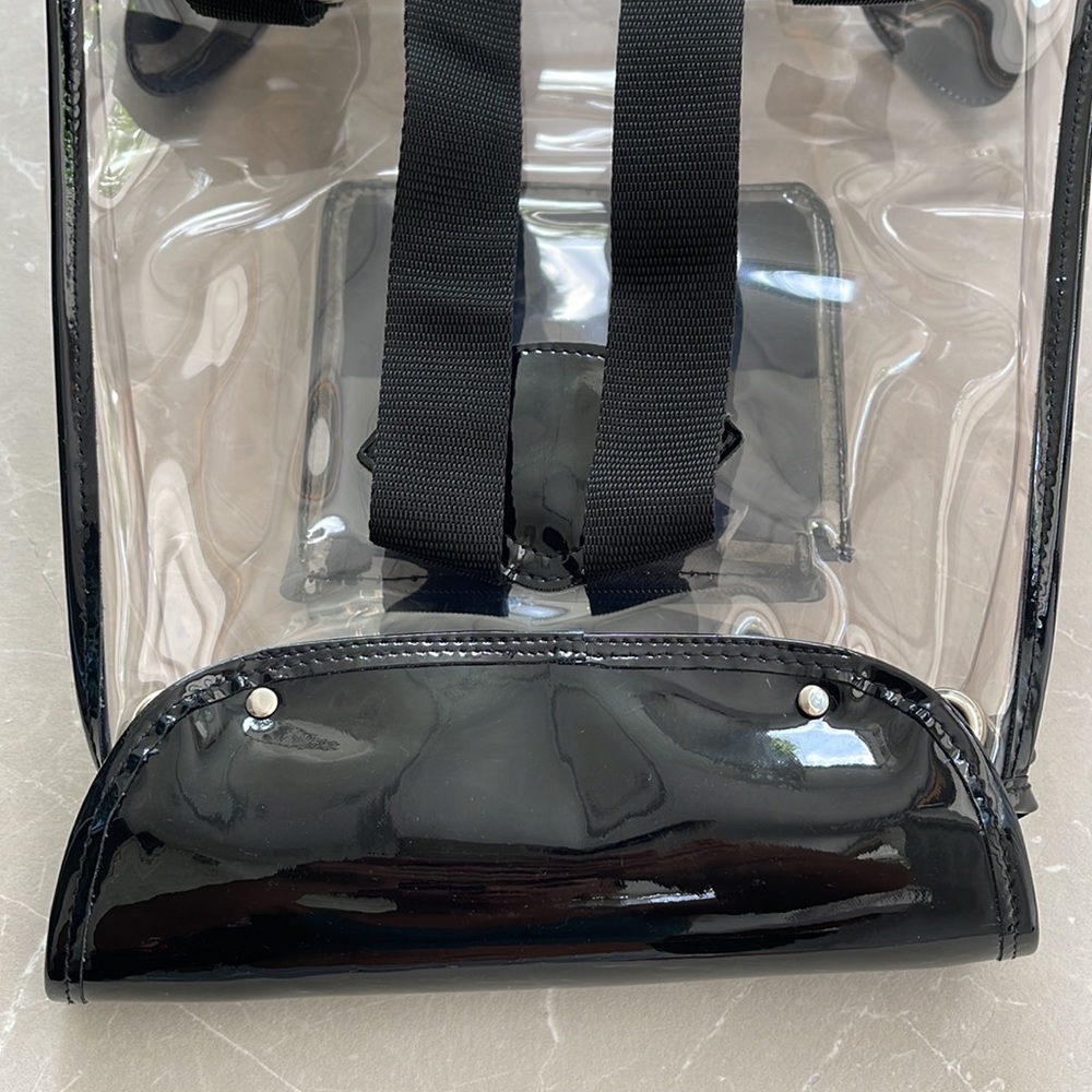 RARE VINTAGE 1990’s Young Versace Transparent Backpack - Picture 14 of 17